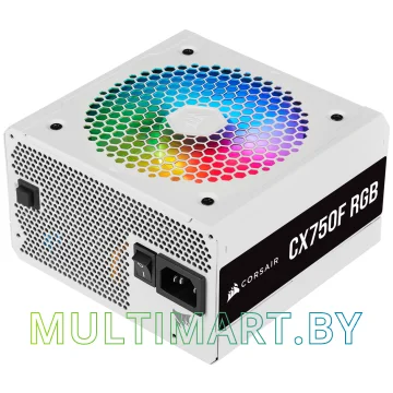 Блок питания Corsair CX750F RGB White 750W (CP-9020227-EU) картинка 3
